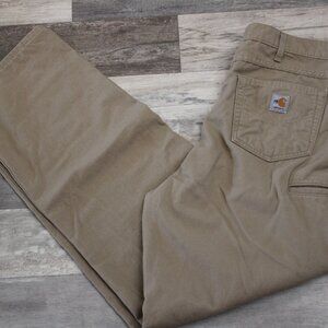 Carhartt Work Pants Midweight Canvas Jeans NFPA 2112 100% Cotton 40 x 36
